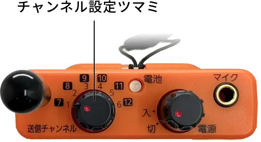 チャンネルを確認する